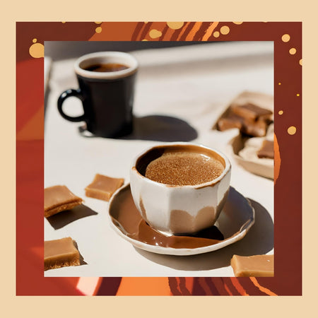 Mim And More Toffee Nut Turkish Coffee, Toffee Nut Flavored Turkish Coffee 150 gr - MALLTURK