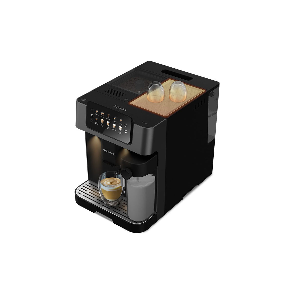 Grundig KVA 7230 Delisia Coffee Fully Automatic Espresso Machine, 1350 W - MALLTURK