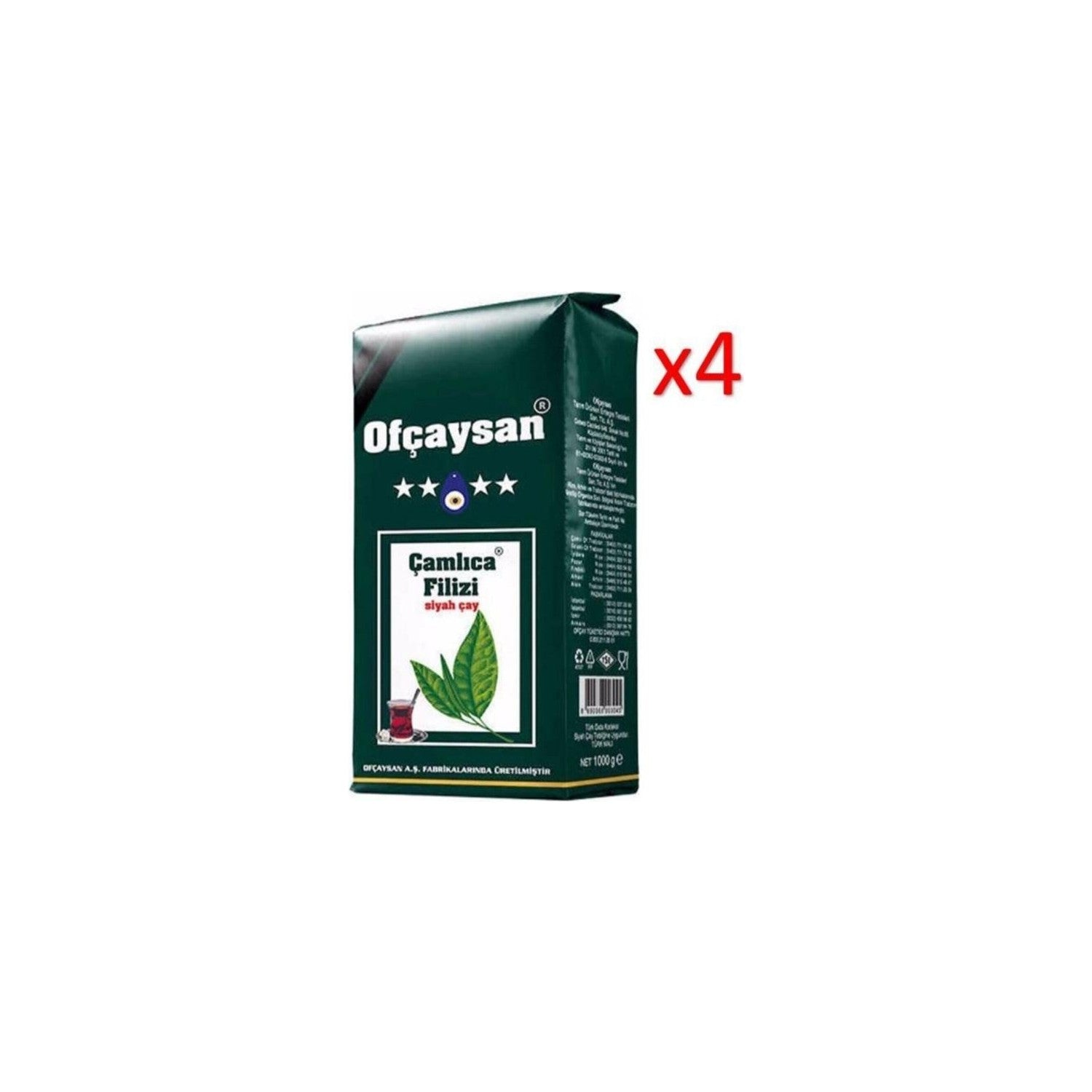 Ofcay Ofcaysan Camlica Filizi 1000 g x 4 pieces - MALLTURK