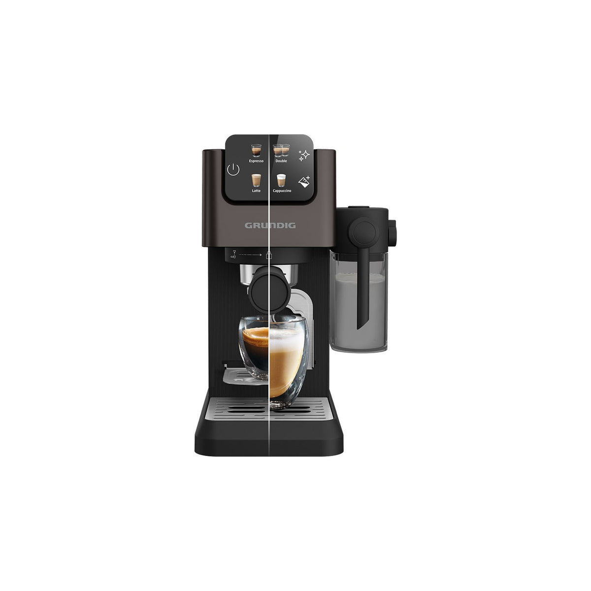 Grundig KSM 5330 Delisia Semi-Automatic Espresso Machine - 1350 W - MALLTURK
