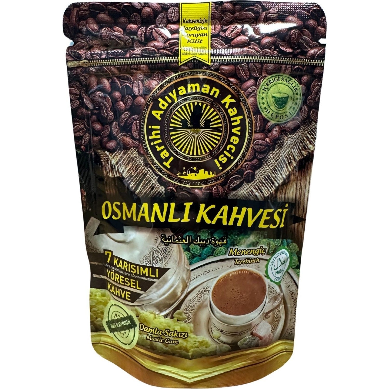 Tarihi Adiyaman Kahvecisi Ottoman 7 Blend Local Coffee 200 g - MALLTURK