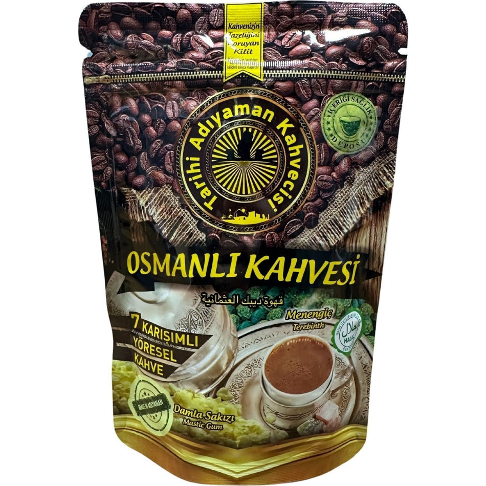 Tarihi Adiyaman Kahvecisi Ottoman 7 Blend Local Coffee 200 g - MALLTURK