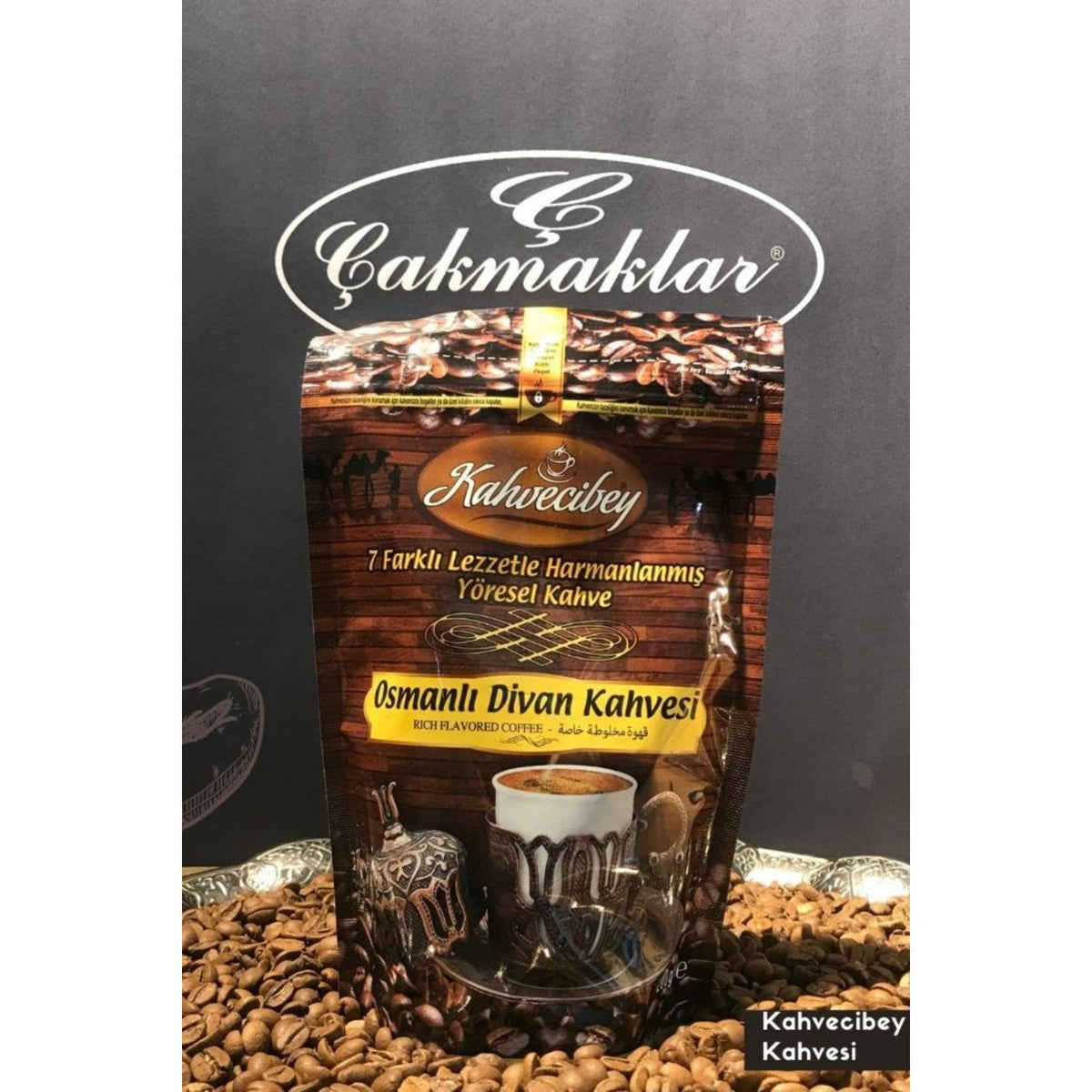 Kahvecibey Ottoman Divan Coffee 200 gr 3 x 200 gr - MALLTURK
