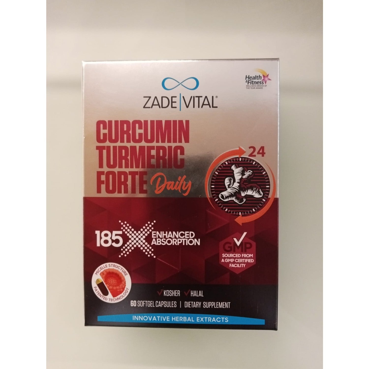 Zade Vital Zadevital Curcumin FORTEDAILY 60 Cap. - MALLTURK