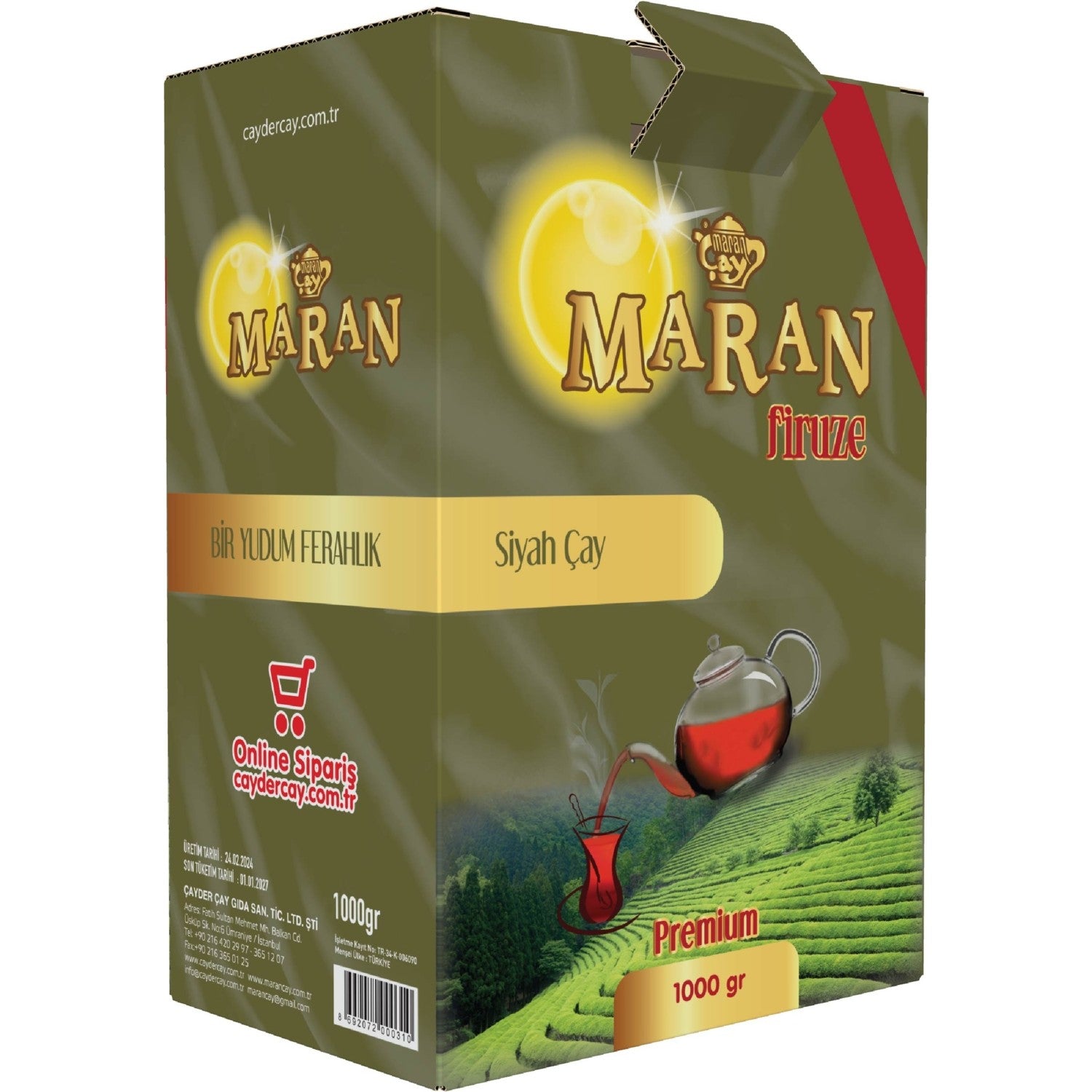 Maran black tea Dokme 1000 g - MALLTURK