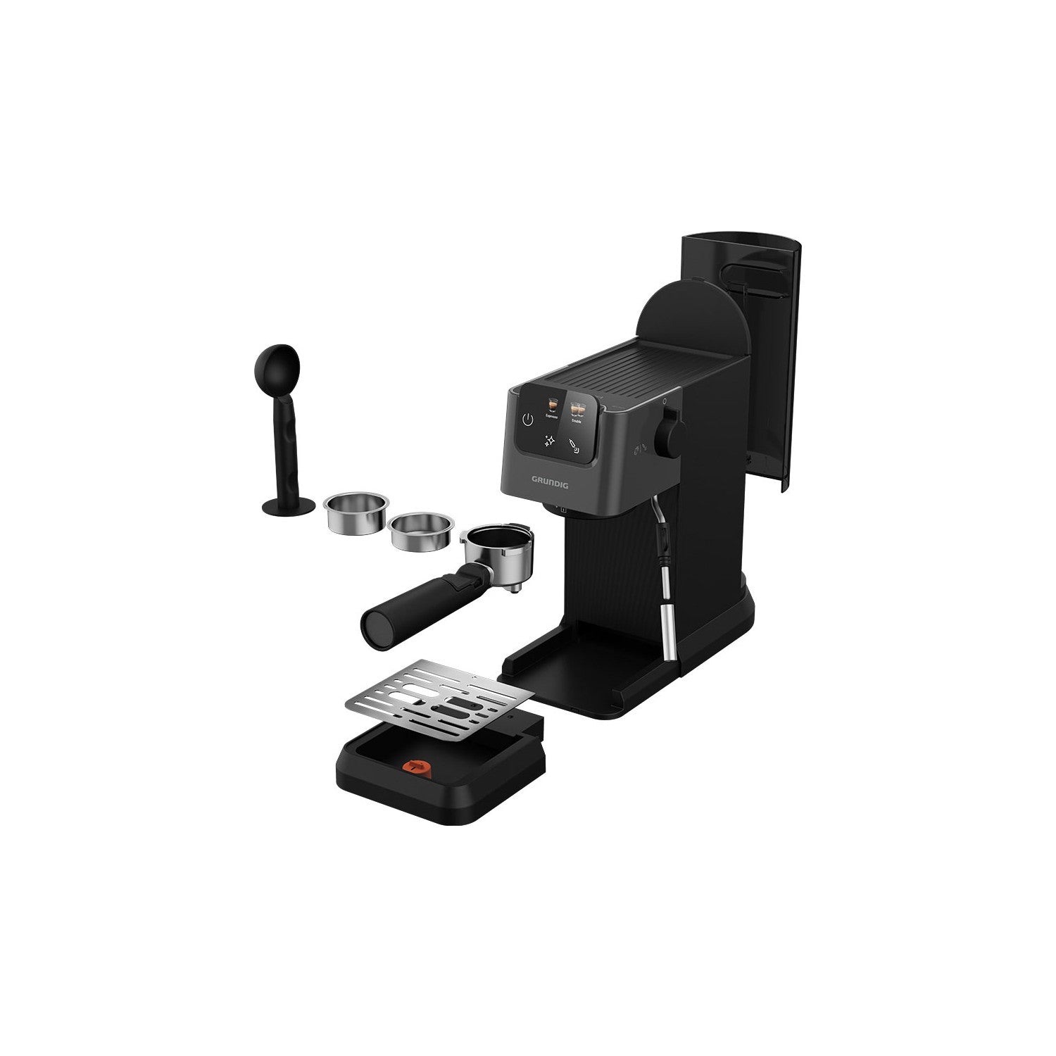 Grundig KSM 4330 Delisia Semi-Automatic Espresso Machine with Milk Frother - MALLTURK