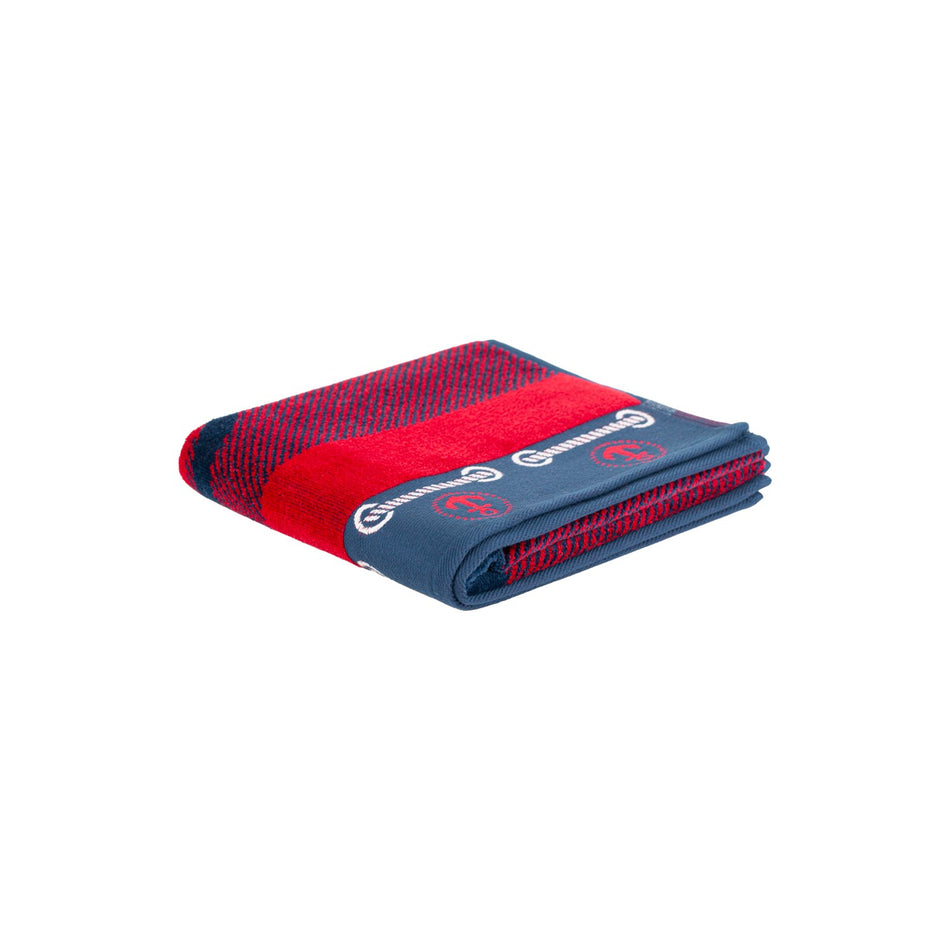 Ozdilek Velvet Hand and Face Towel, 100% Cotton, 50x90 cm, Red, Summer Themed Design