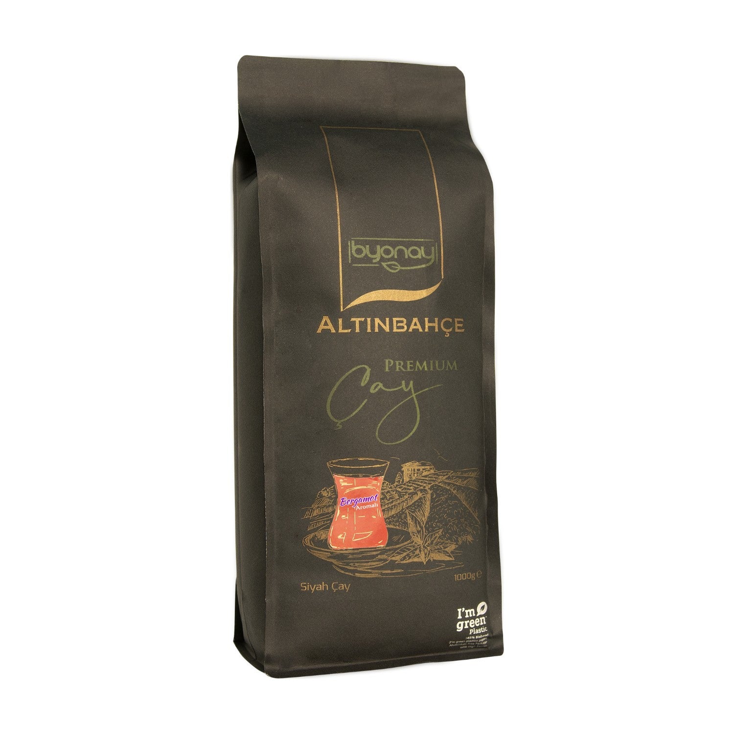 Byonay Altinbahce Premium bergamot flavored black tea 1000 g - MALLTURK