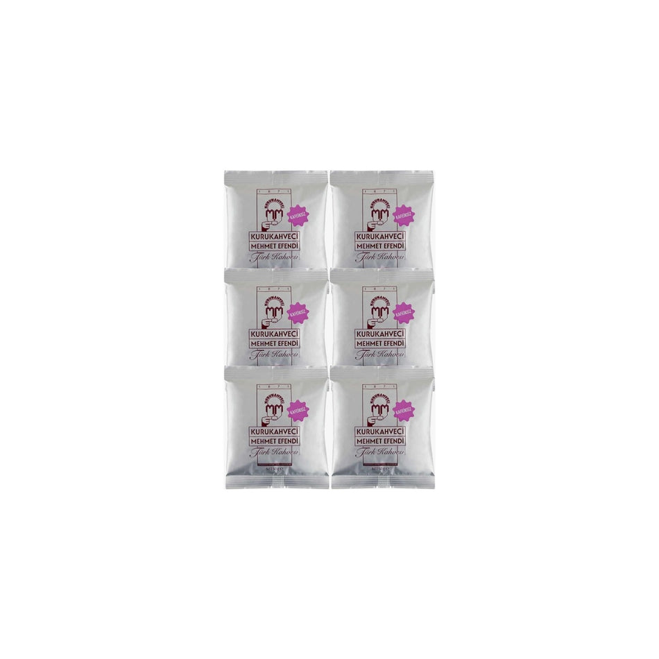 Kurukahveci Mehmet Efendi 50g Decaffeinated x 6 - MALLTURK