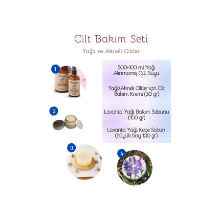 Roselcim Skincare Set for Oily/Acne-Prone Skin - MALLTURK