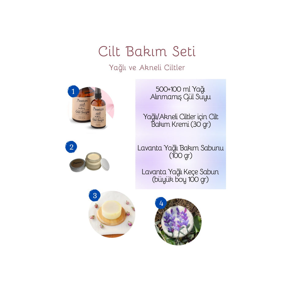 Roselcim Skincare Set for Oily/Acne-Prone Skin - MALLTURK