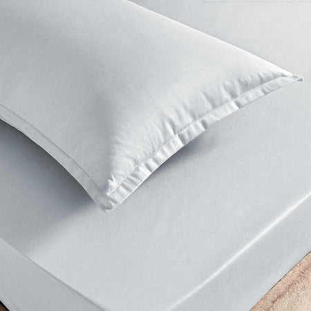 Tac color dreams saten Double Bed Sheet Set Gray - MALLTURK