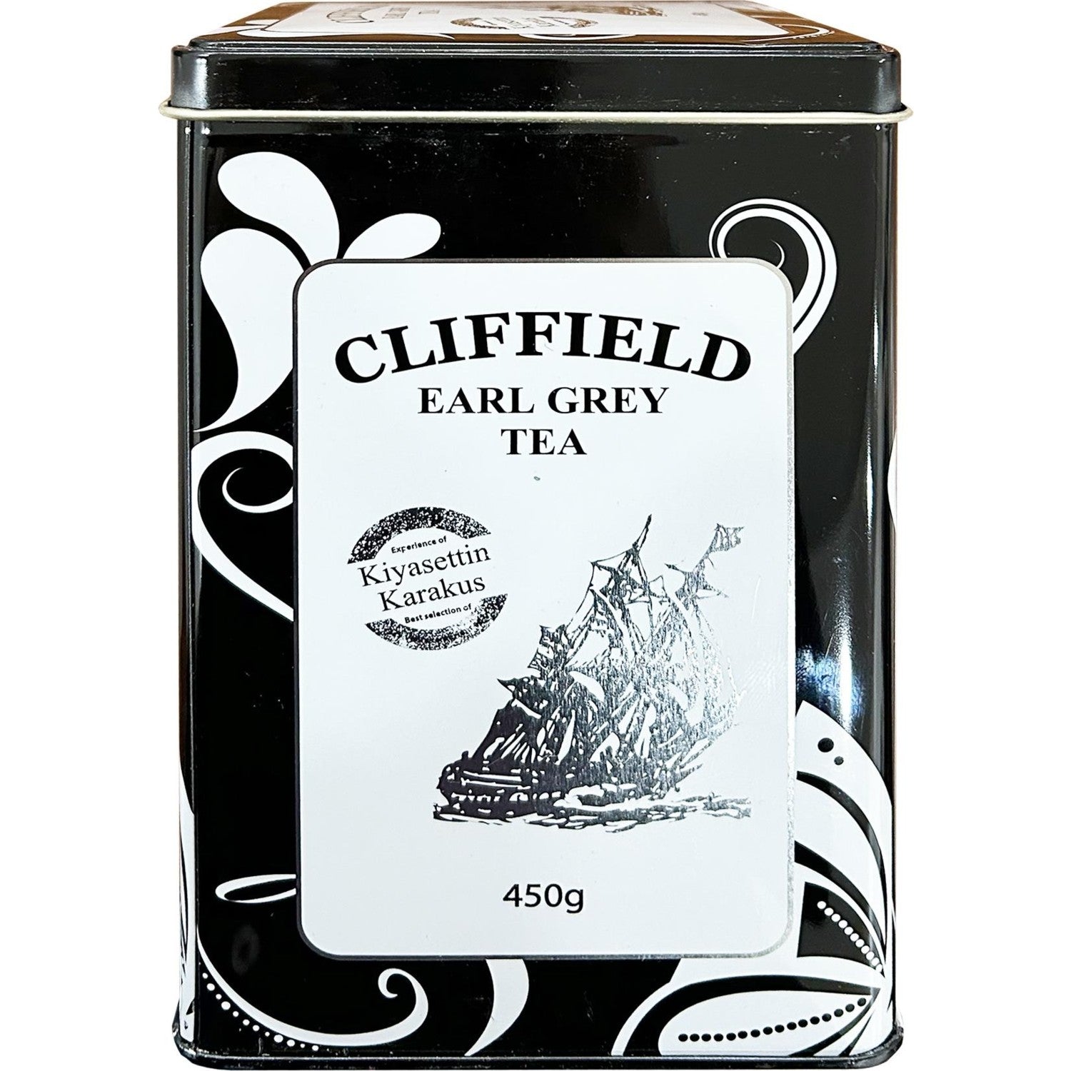 Cliffield Tea Earl Grey Tea loose leaf black tea 450 g - MALLTURK