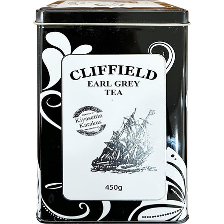 Cliffield Tea Earl Grey Tea loose leaf black tea 450 g - MALLTURK