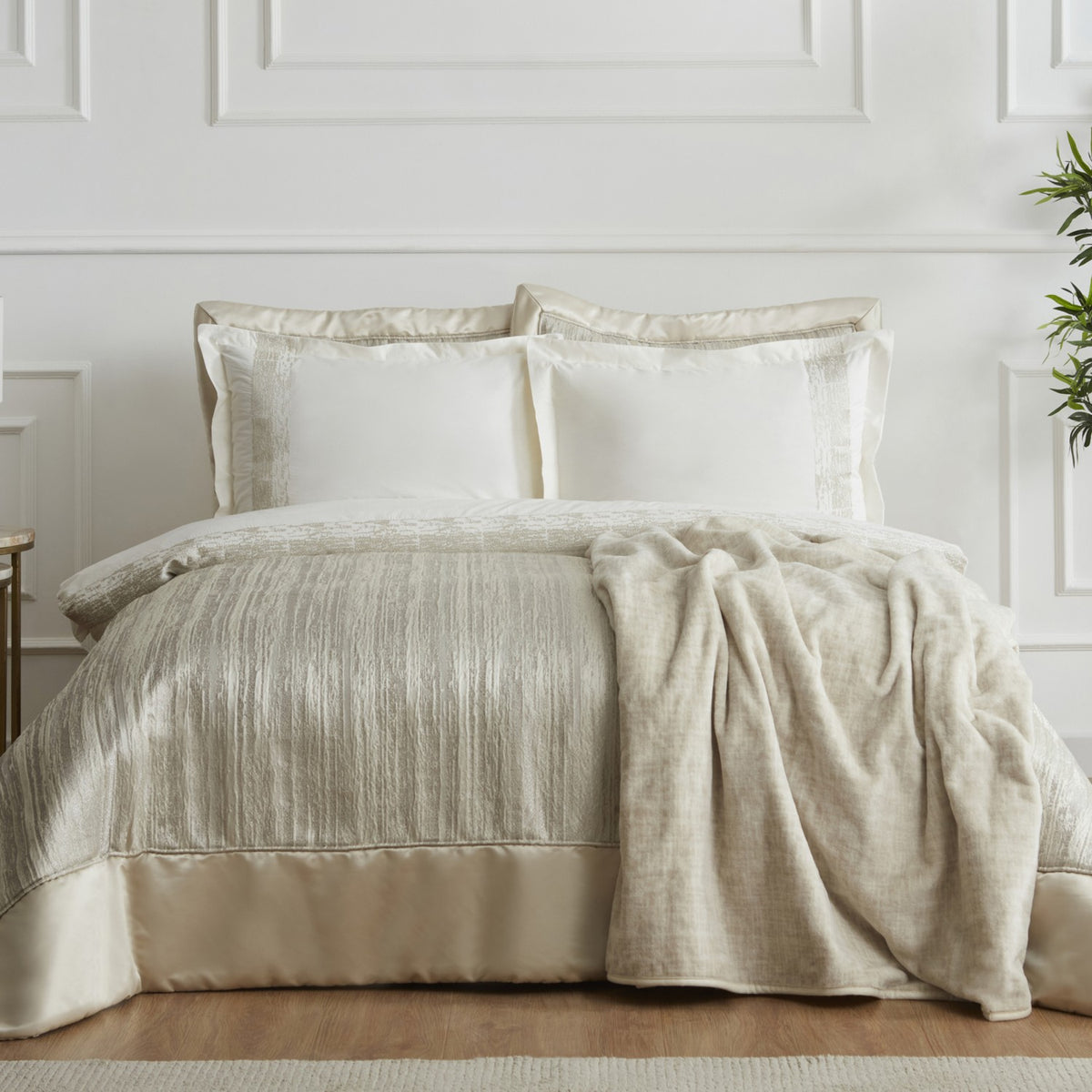 Karaca Home Marbella 8-Piece Bridal Set, Ecru - MALLTURK