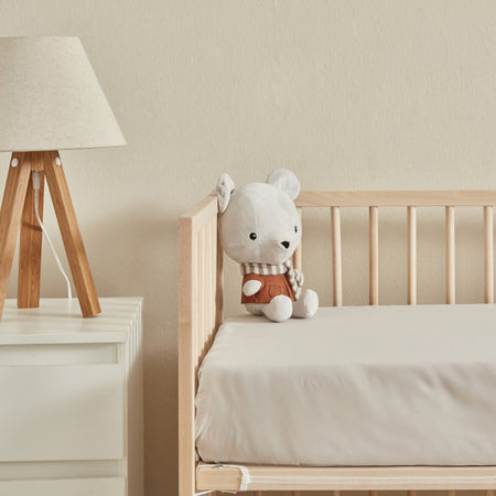 Karaca Home Baby Fitted Sheet, Light Grey - MALLTURK