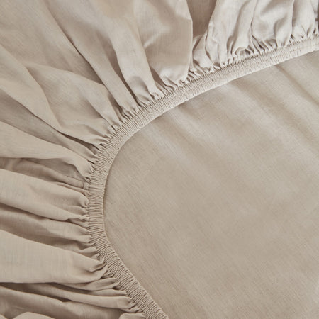 Karaca Home Baby Fitted Sheet, Light Grey - MALLTURK