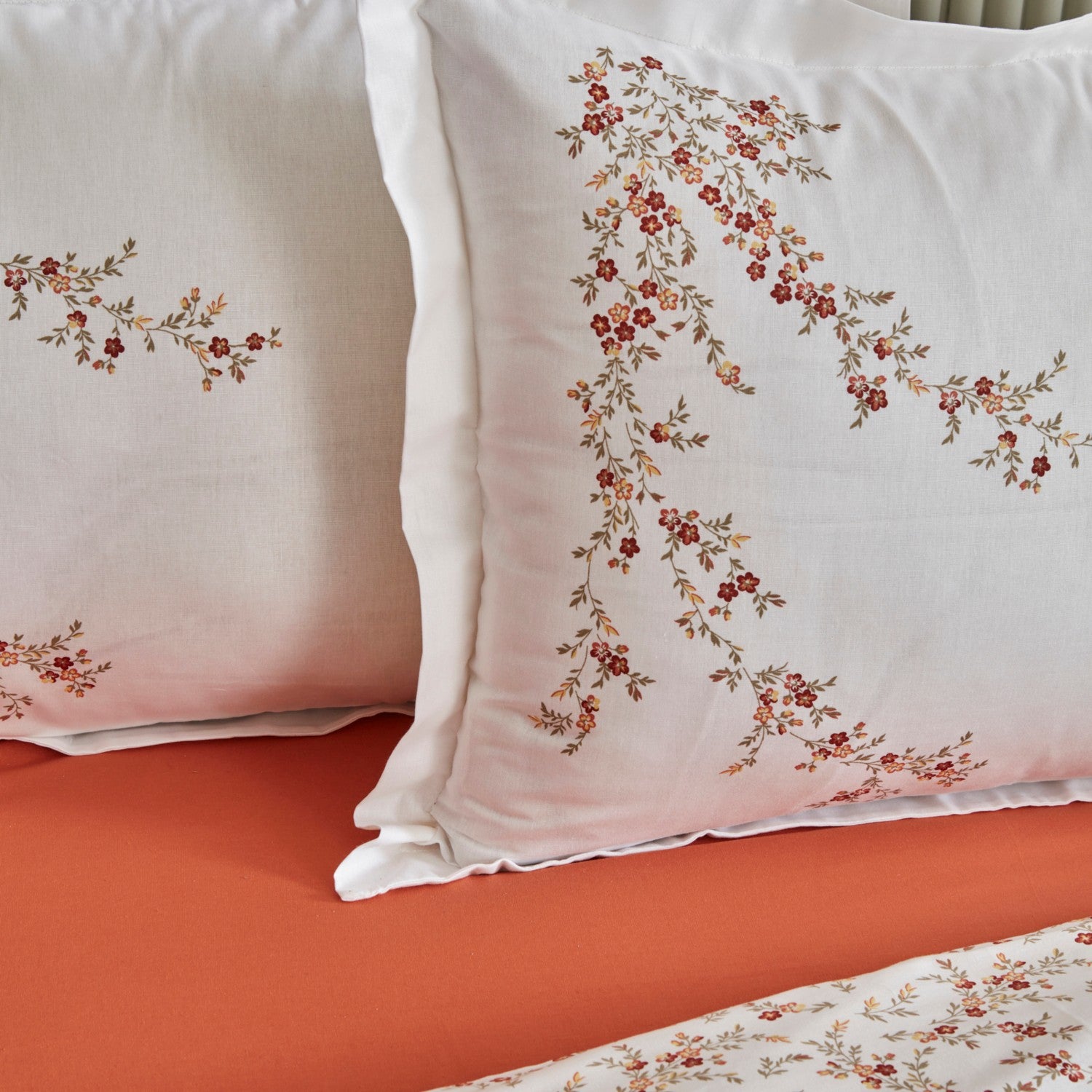 Karaca Home Mizu %100 Cotton Double With Pique Bedspread Duvet Cover Set - MALLTURK