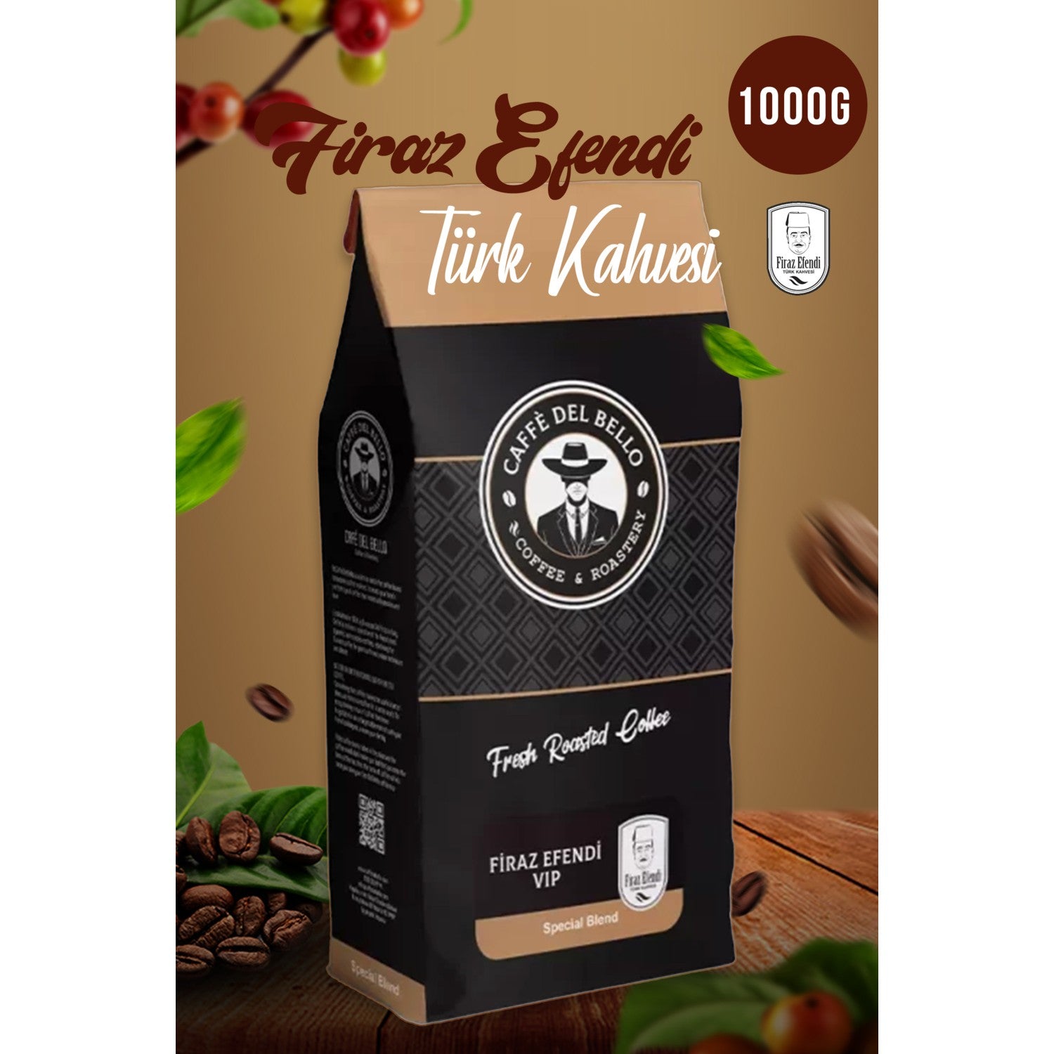 Caffe Del Bello Turkish Coffee 1 kg - MALLTURK