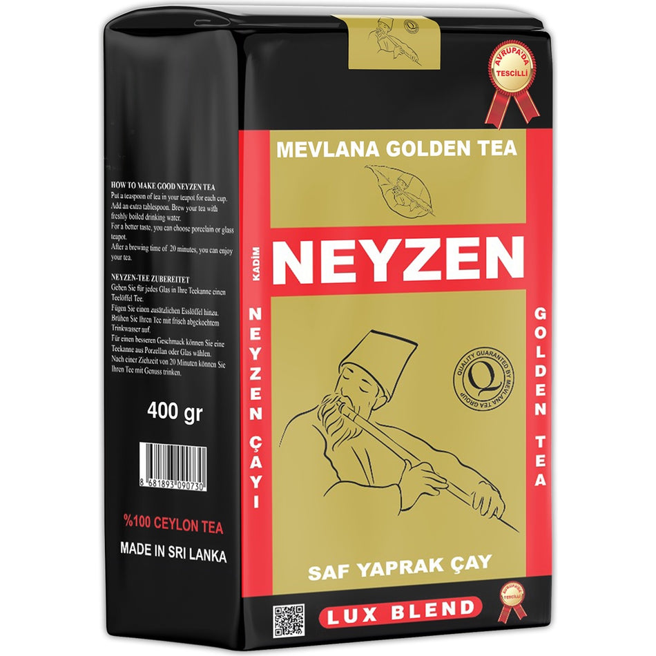 Neyzen Mevlana tea Mevlana Tea Group Golden Tea loose leaf black tea 400 g - (Orjinal) Sri Lanka'nin Efsane Incisi - MALLTURK