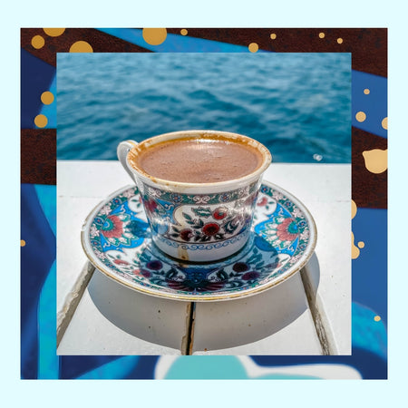 Mim And More Mastic Gum Turkish Coffee, Mastic Gum Flavored Turkish Coffee, 200 Gr - MALLTURK