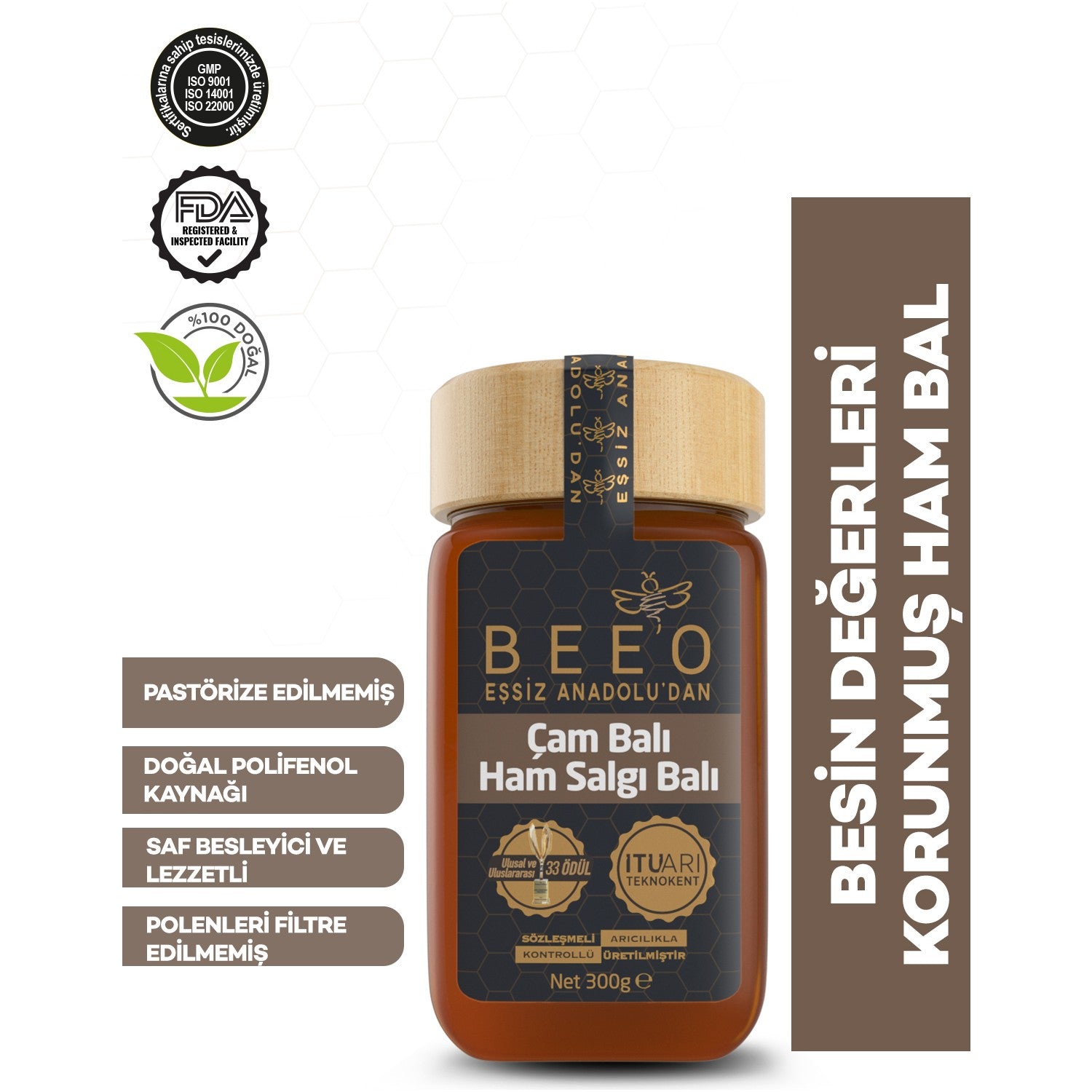 BEE'O Pine Honey