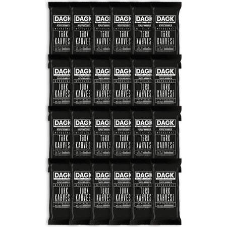 Dagk Turkish Coffee, High Quality, Single Serving, 6g x 24 Packs - MALLTURK