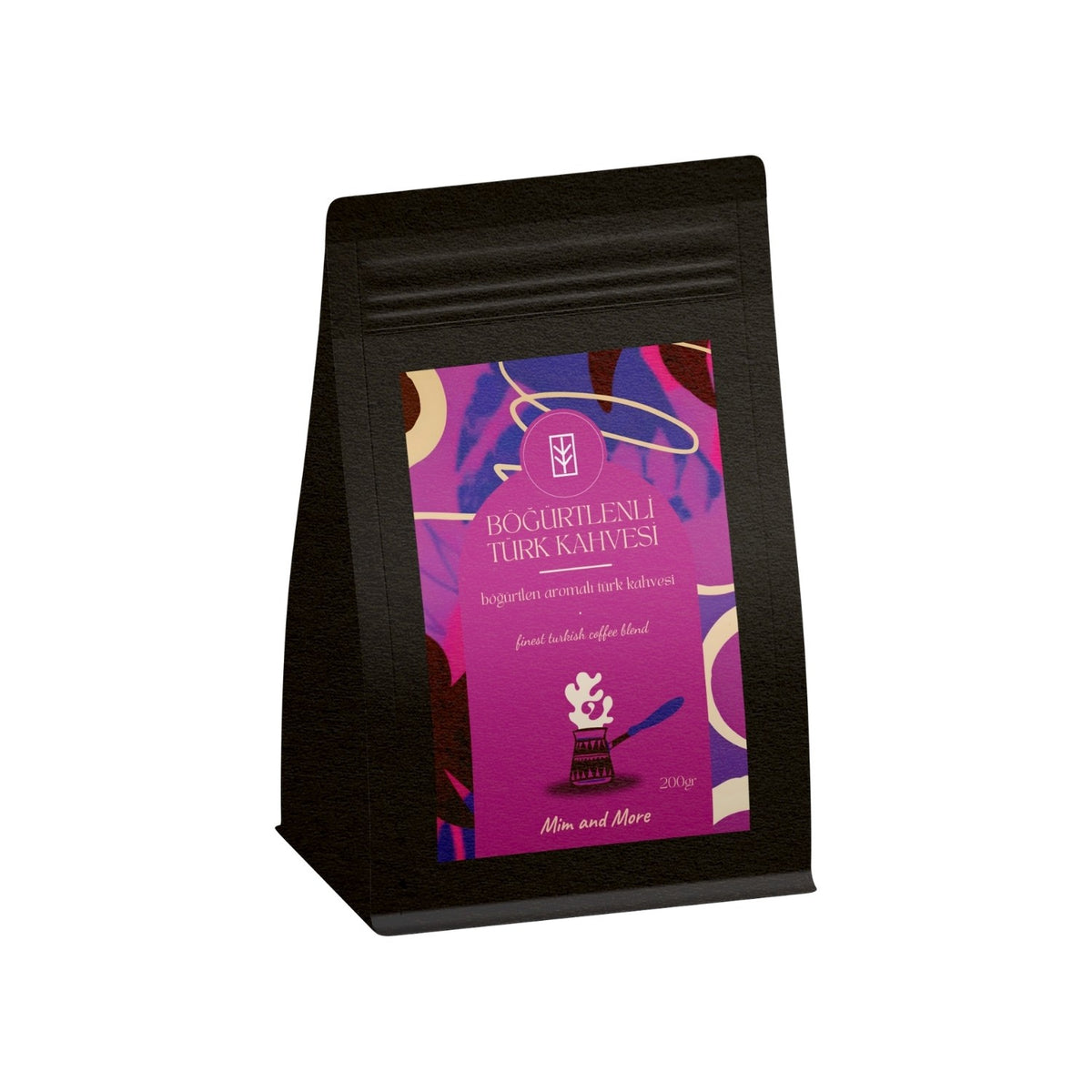 Mim And MoreBerry Turkish Coffee - Blackberry Flavored Turkish Coffee 200 gr - MALLTURK