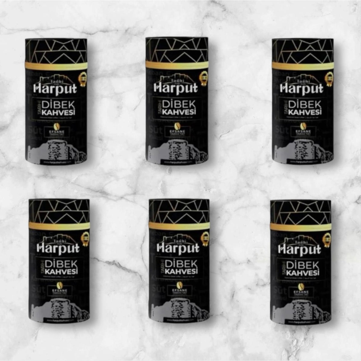 Historic Harput 1516 Historic Harput Dibek Coffee 6 x 1000 gr 6 Pieces - MALLTURK
