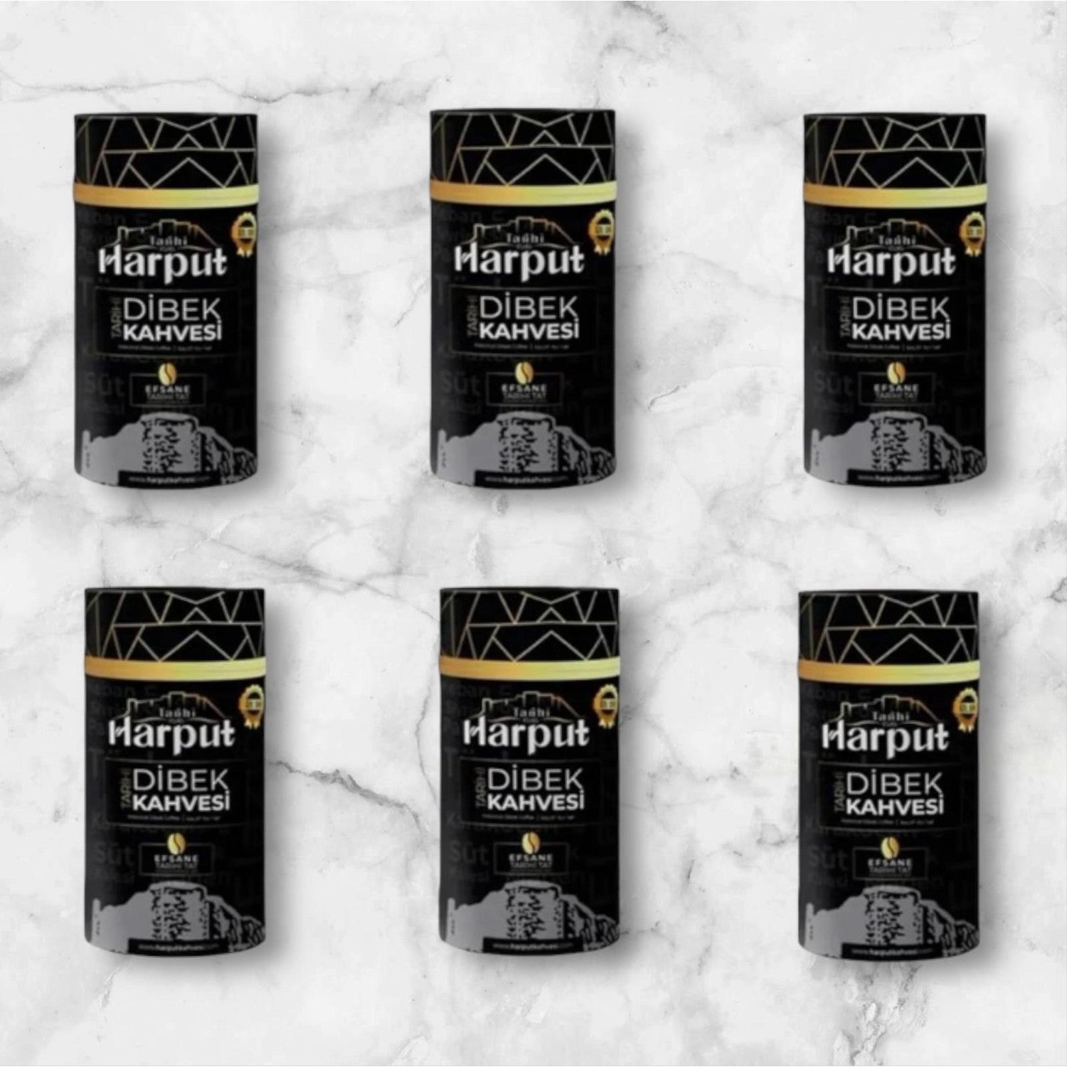 Historic Harput 1516 Historic Harput Dibek Coffee 6 x 1000 gr 6 Pieces - MALLTURK
