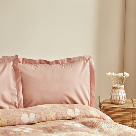 Karaca Home Nelly Muslin Double Bedspread Set Salmon - MALLTURK