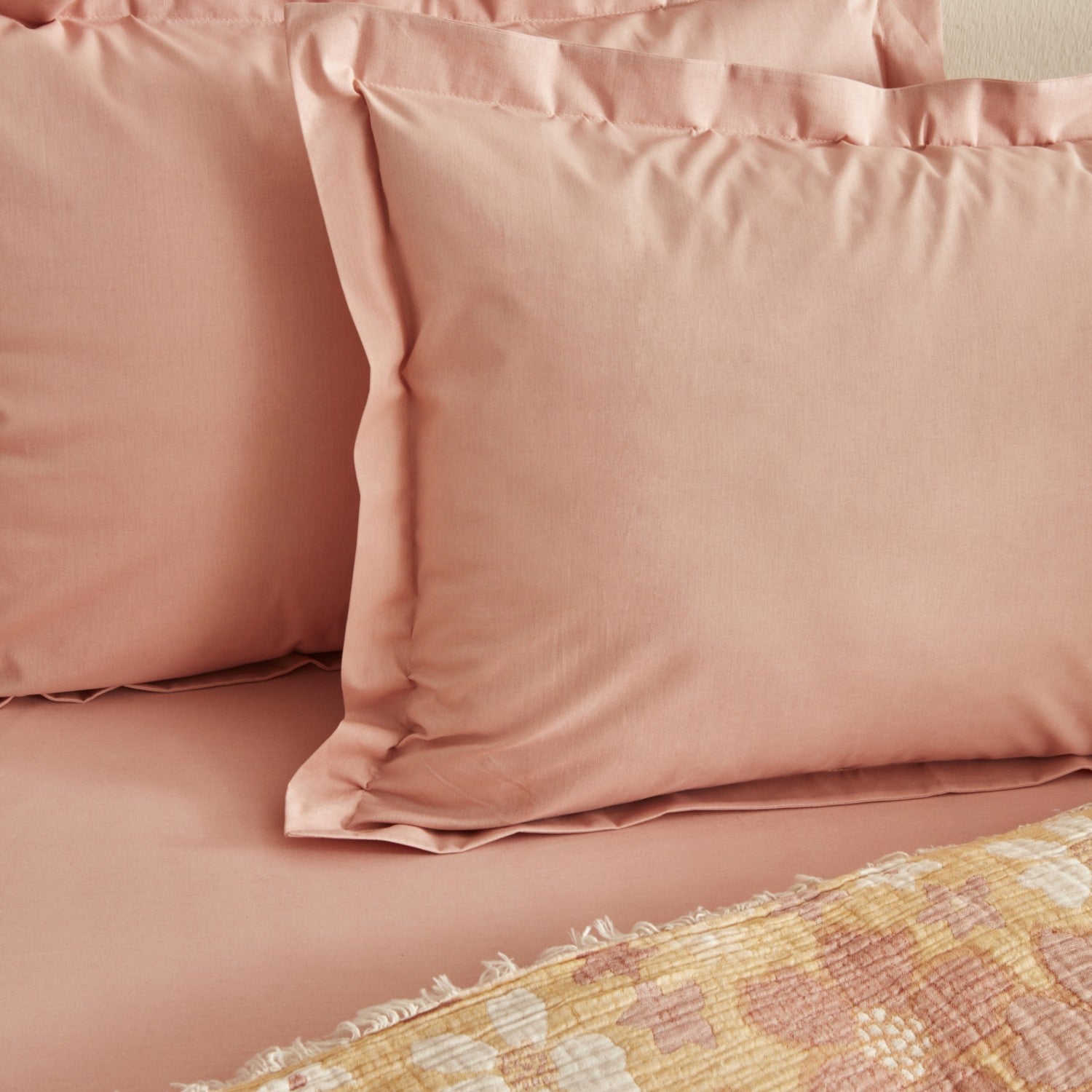 Karaca Home Nelly Muslin Double Bedspread Set Salmon - MALLTURK