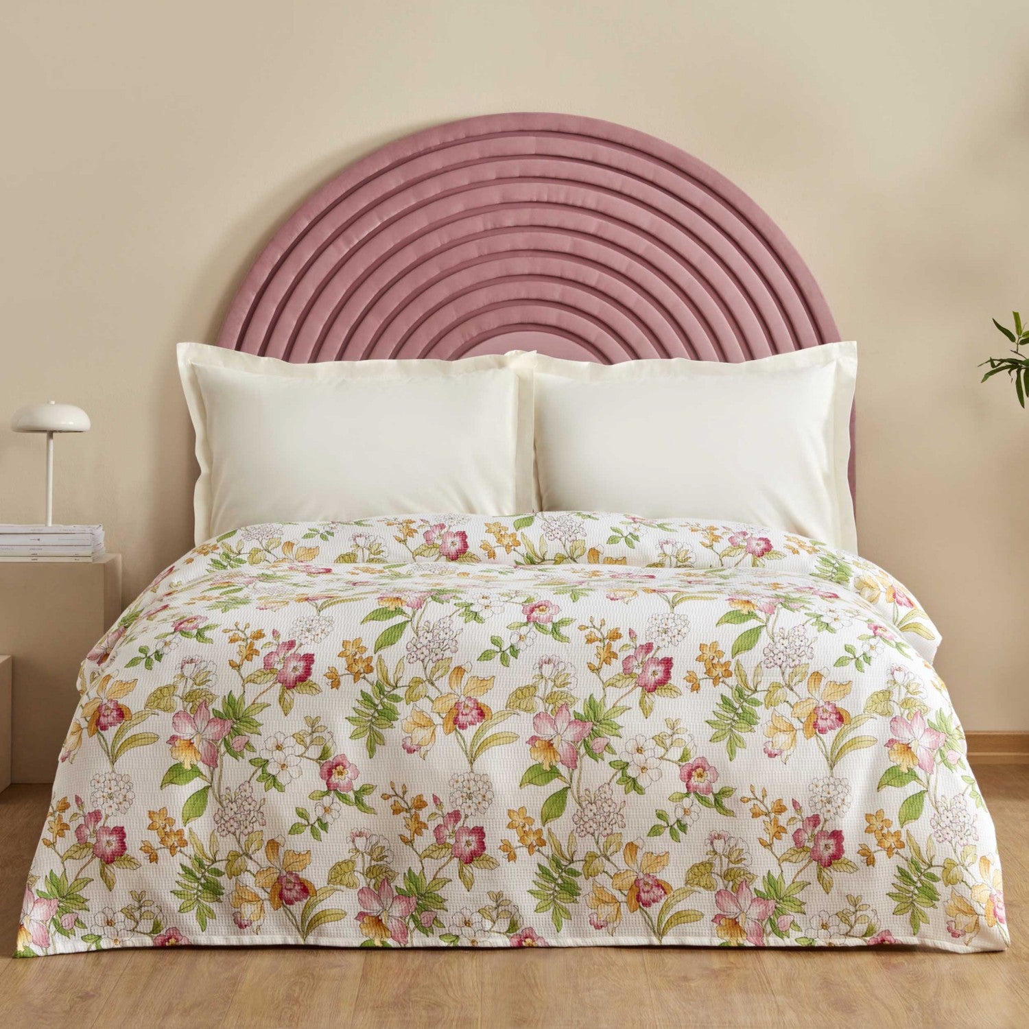 Karaca Home Sorin 100% Cotton Double Bedspread Multicolor - MALLTURK