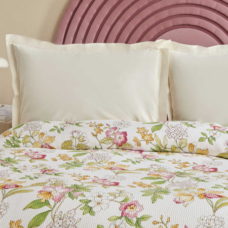 Karaca Home Sorin 100% Cotton Double Bedspread Multicolor - MALLTURK