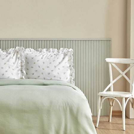 Karaca Home Lidya Cotton Single Pique Set Green - MALLTURK