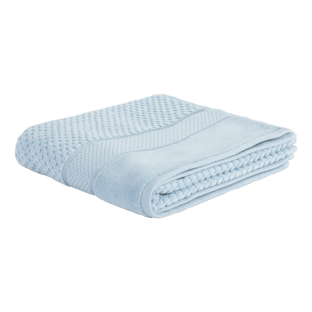 Ozdilek Bright Velvet Hand and Face Towel 50x90 cm Blue - MALLTURK
