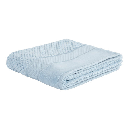 Ozdilek Bright Velvet Hand and Face Towel 50x90 cm Blue - MALLTURK