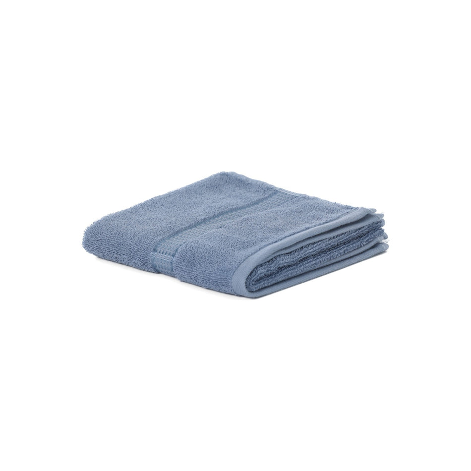 Ozdilek Soft Color Cotton Towel 40x70 cm indigo Color 1 Piece Hand Towel Soft Textured - MALLTURK