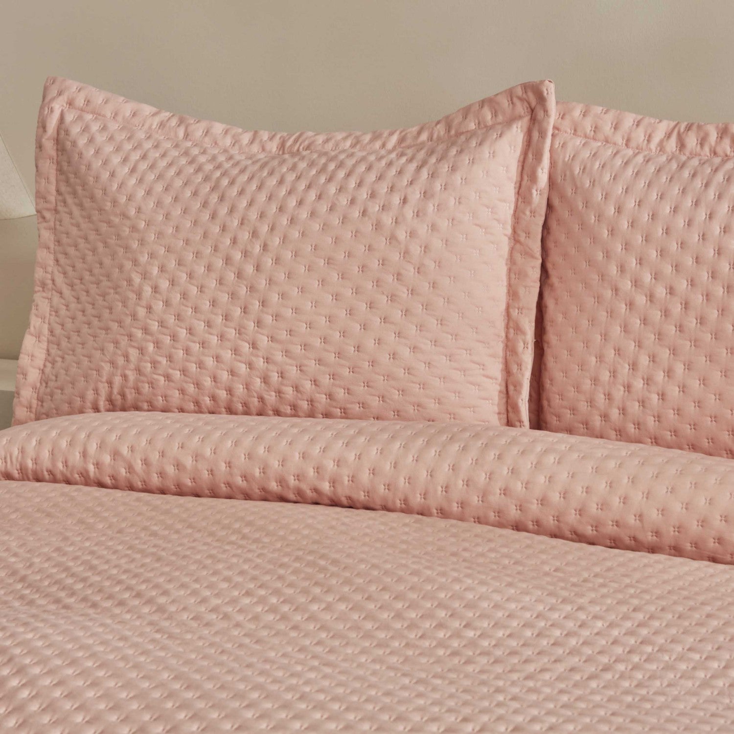 Karaca Home Breeze Soft Double Bedspread Set Salmon - MALLTURK