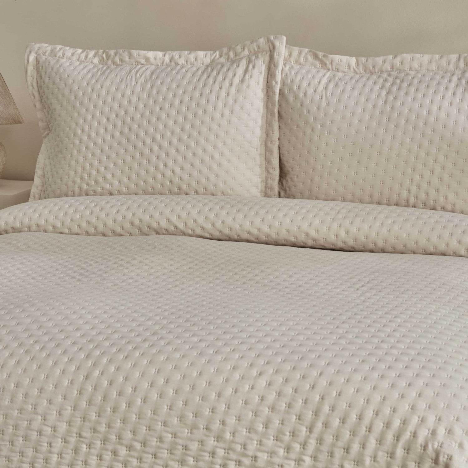 Karaca Home Breeze Soft Single Bedspread, Ecru - MALLTURK
