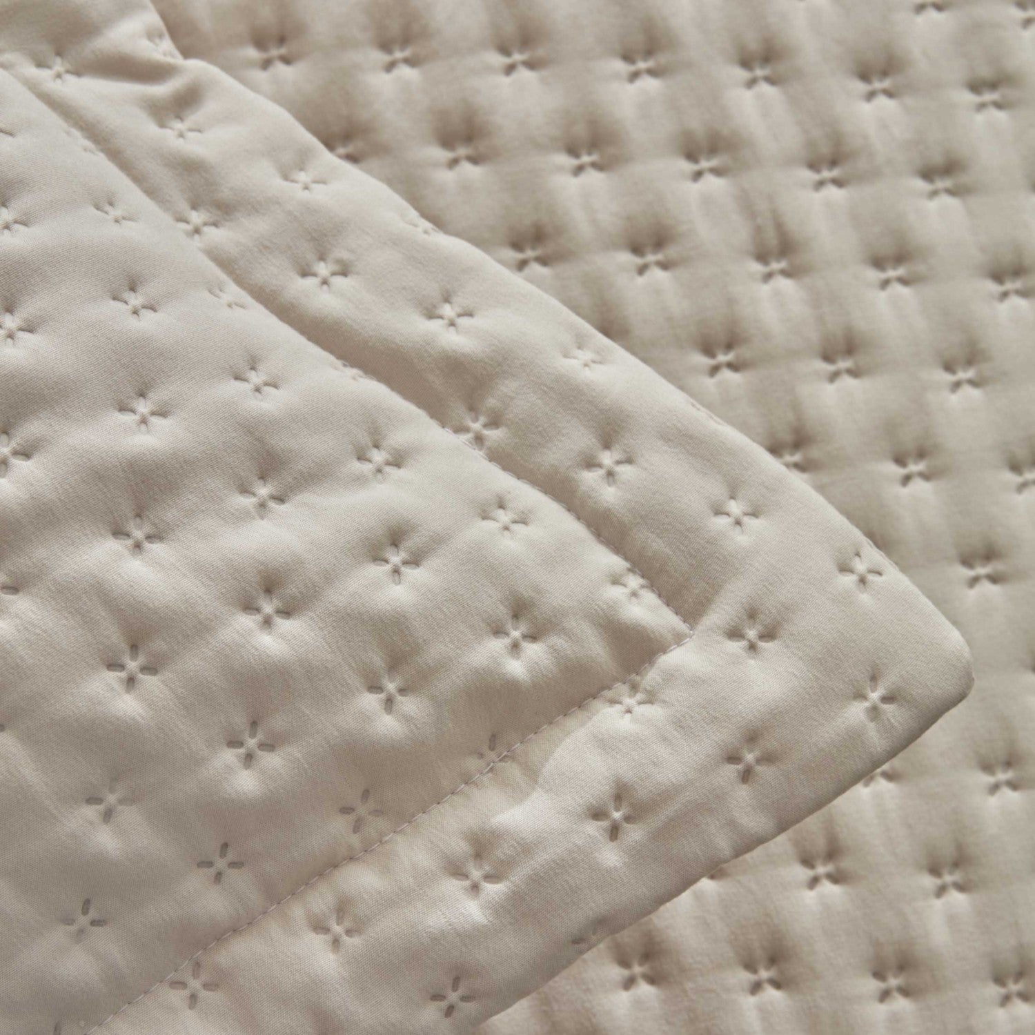 Karaca Home Breeze Soft Single Bedspread, Ecru - MALLTURK