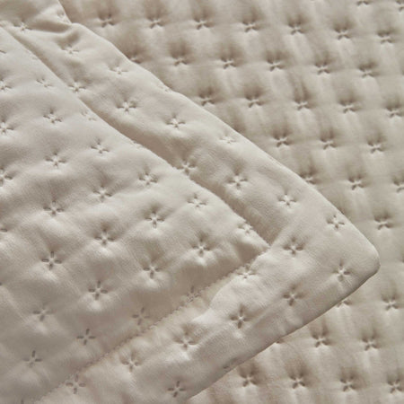Karaca Home Breeze Soft Single Bedspread, Ecru - MALLTURK