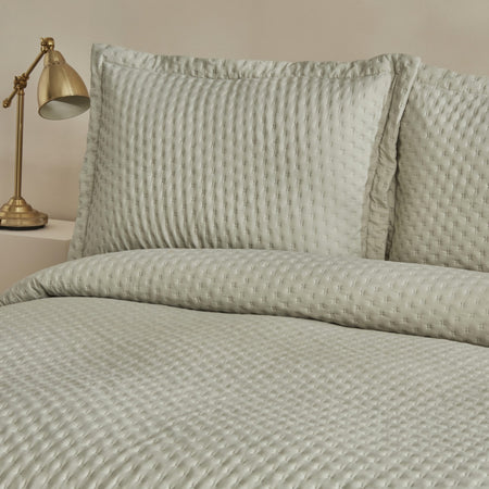 Karaca Home Breeze Soft Double Bedspread Set, Sage - MALLTURK