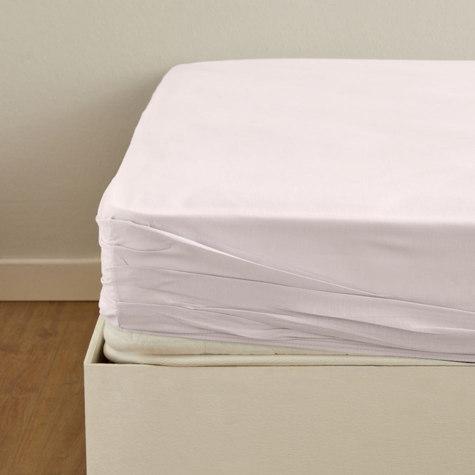 Karaca Home 100% Cotton Fitted Sheet, Double Size, Lilac - MALLTURK