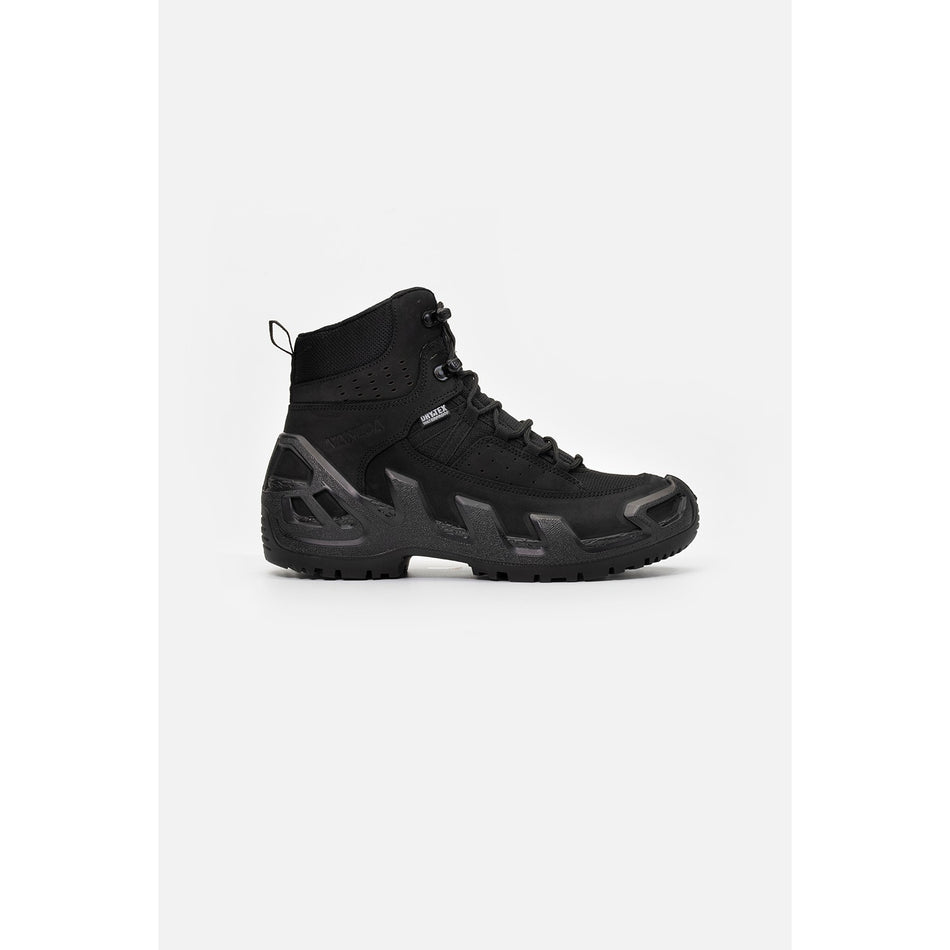 Vaneda 1192 V-Clutch Pro Mid On Duty Black Nubuck Boot - MALLTURK