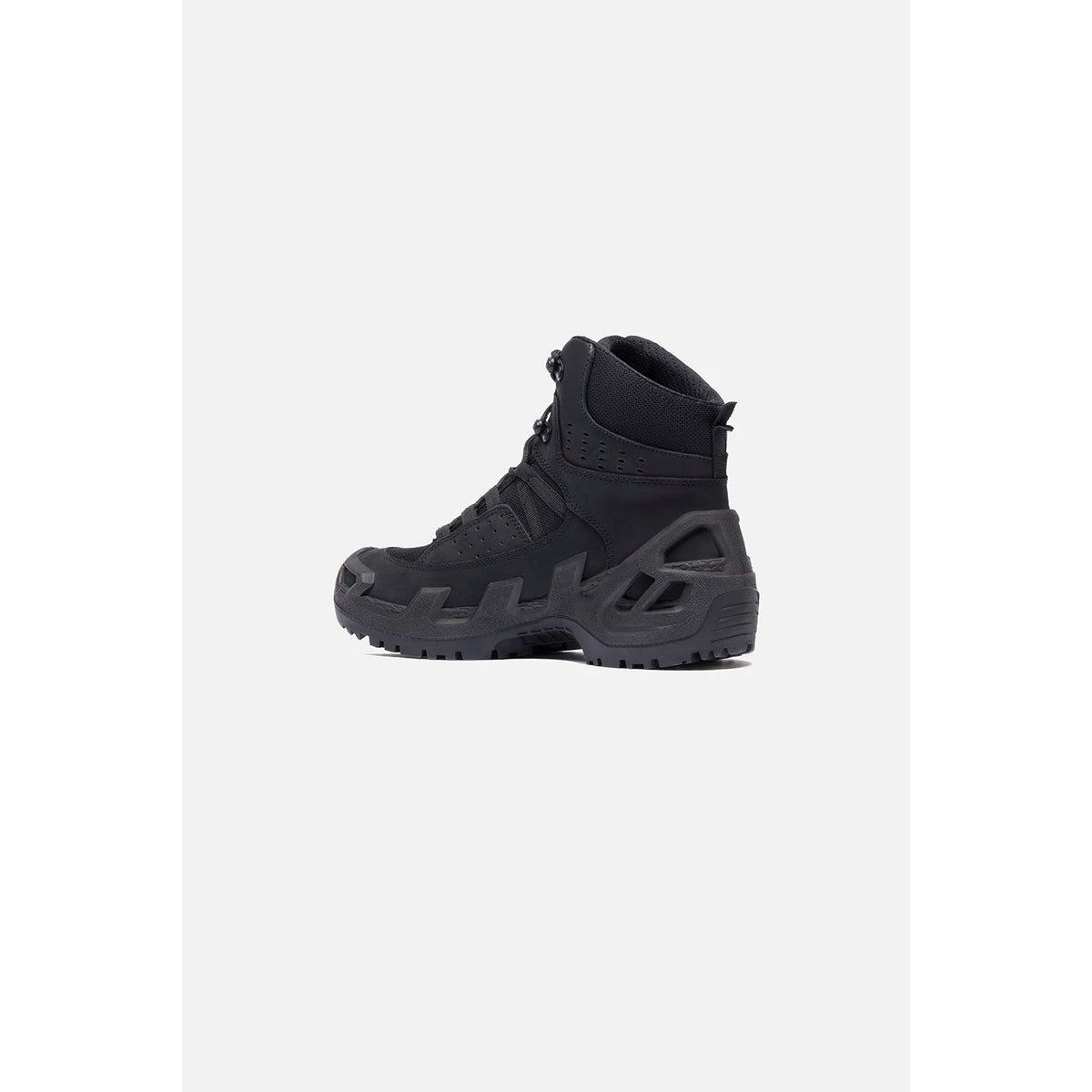 Vaneda 1192 V-Clutch Pro Mid On Duty Black Nubuck Boot - MALLTURK