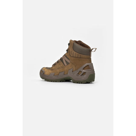 Vaneda 1192 V-Clutch Pro Mid On Duty Khaki Nubuck Boots - MALLTURK