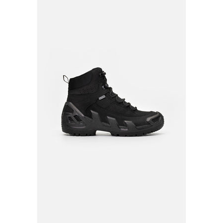 Vaneda 1192 V-Clutch Pro Mid On Duty Black Nubuck Boot - MALLTURK