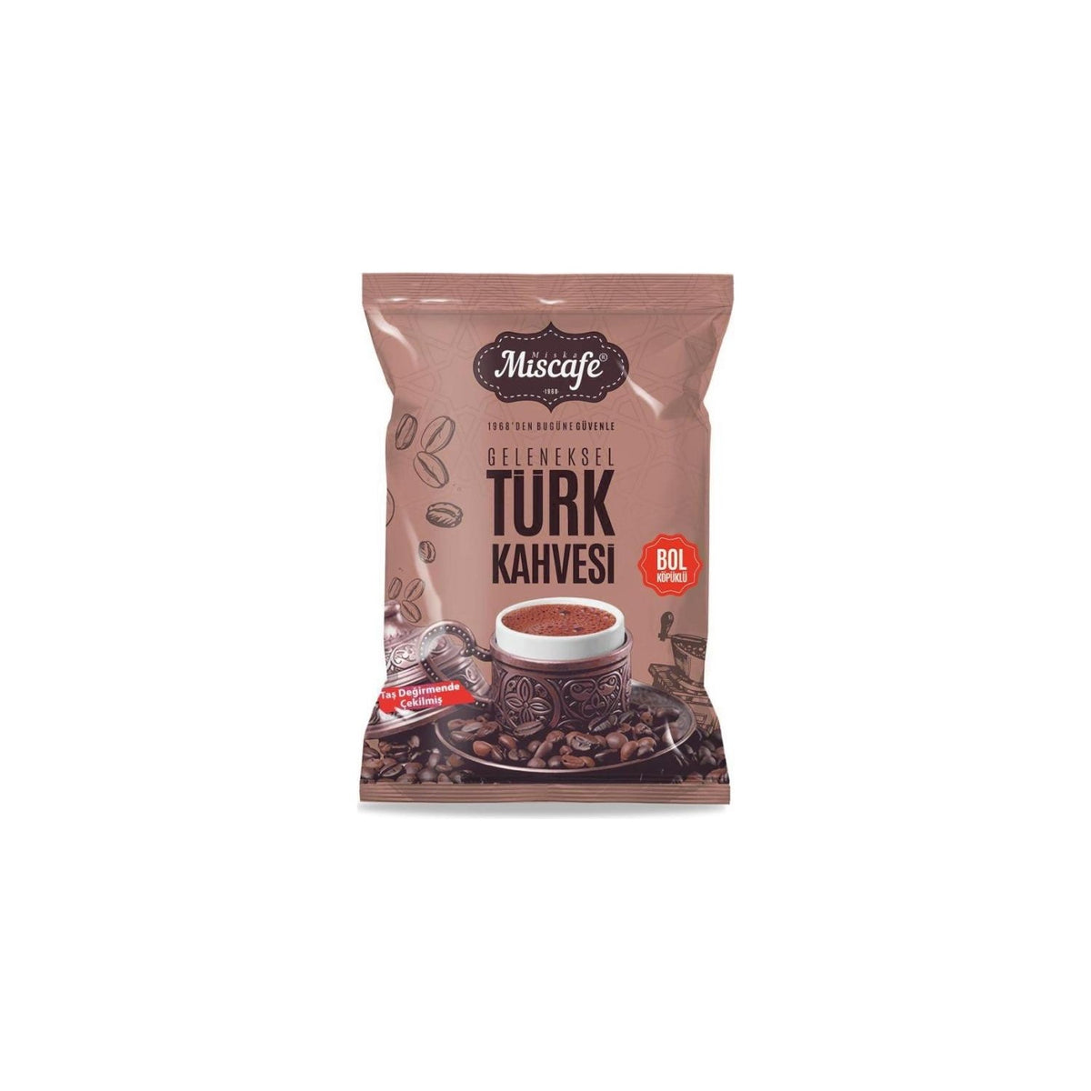 Miscafe Stone-Ground 100% Arabica Turkish Coffee 100 g - MALLTURK