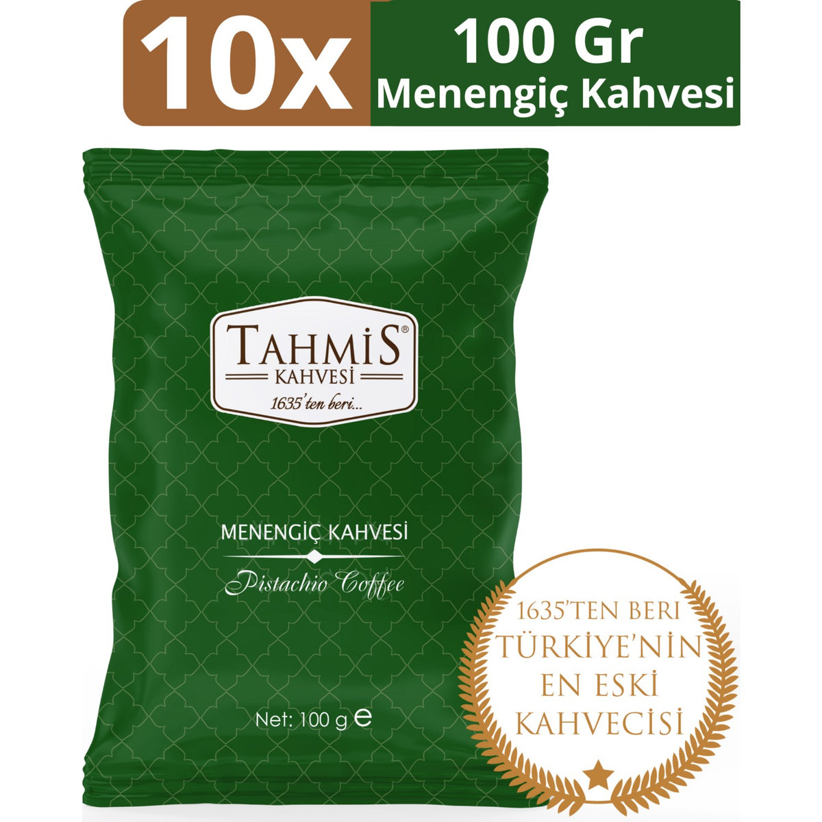 Tahmis Milk and menengic Coffee 100 gr (10 pack) - MALLTURK